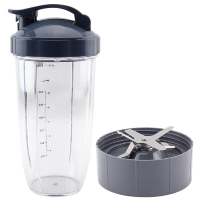 32 oz Cup w/ To Go Lid Extractor Blade for NutriBullet NB-101B NB-101S  NB-201