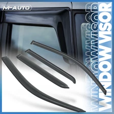 Window Visor Shade Tape-On Wind Rain Deflector Guard for 03-09 Toyota 4runner,4P