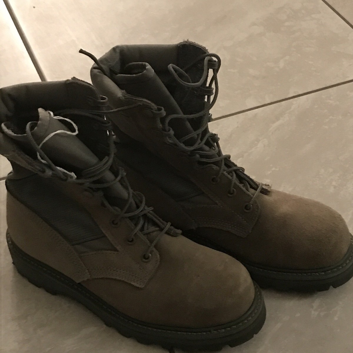 UFCW Mondo PT 8430 Steel Toe Suede leather Military Mens  display picture 1