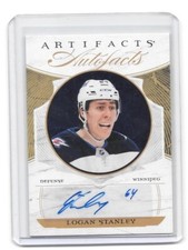 2022-23 UPPER DECK ARTIFACTS LOGAN STANLEY AUTOFACTS SIGNATURE AF-LO
