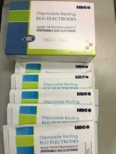 BRAND NEW EKG ELECTRODES LATEX FREE 500 PER BOX $4.39 EACH 100