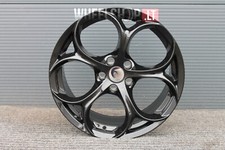 ALFA ROMEO 5x110 R19 alloy wheels Black gloss 4x19 inch 8j Stelvio Tonale Felgen