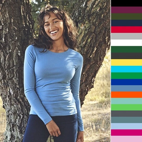 Neutral Ladies' Long Sleeve T-Shirt O81050 Damen T-Shirt NEU