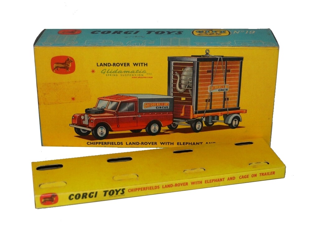 Corgi 19, Land Rover and Trailer - Free Price Guide & Review