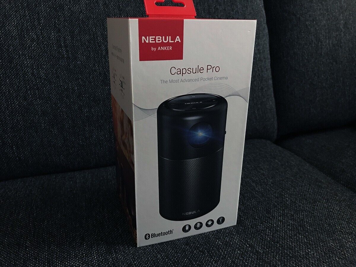 Anker Nebula Capsule Pro（Android搭載モバイルプロジェクター）150 ANSIルーメン DLP搭載 