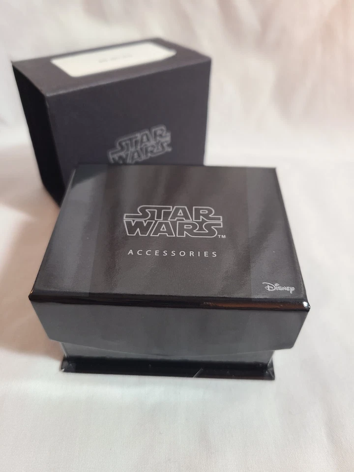 Gemelos con licencia oficial Star Wars Millenium Falcon estampado azul Foto 3 de 4