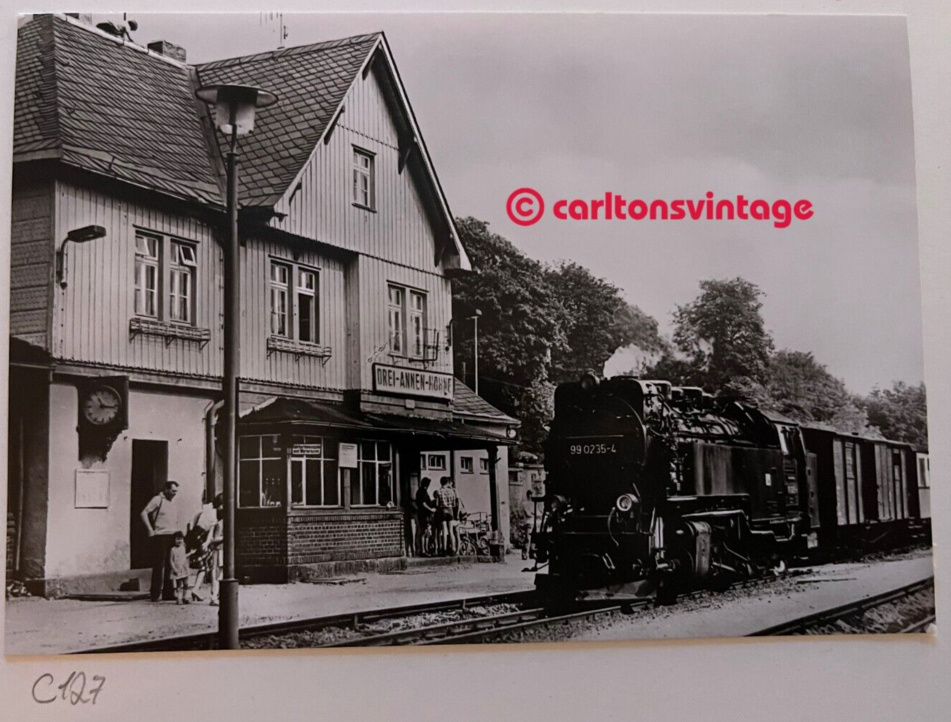 Harzquerbahn Station Drei Annen Hohne Old Railway Postcard