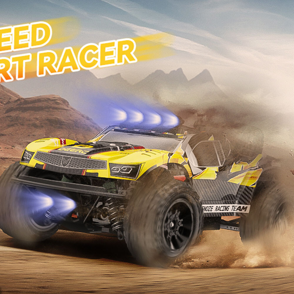 Deerc 1:10 4WD Off-Road RC Truck 48+KM/H Ready-to-Run with 40Min Playtime