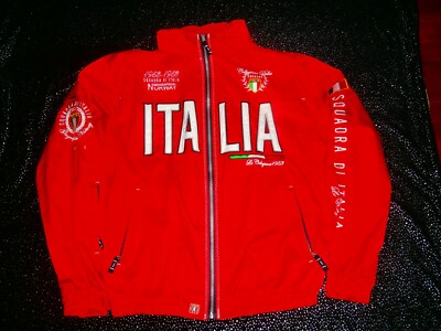 PREMIUM GOLD LABEL SAILING Jacket TAG XL SQUADRA DI ITALIA 1953 1983 GEO NORWAY
