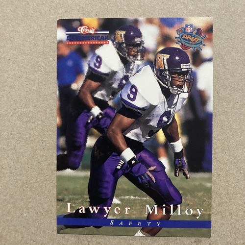 1996 Lawyer Milloy Classic 73 Washington Huskies Football Card eBay