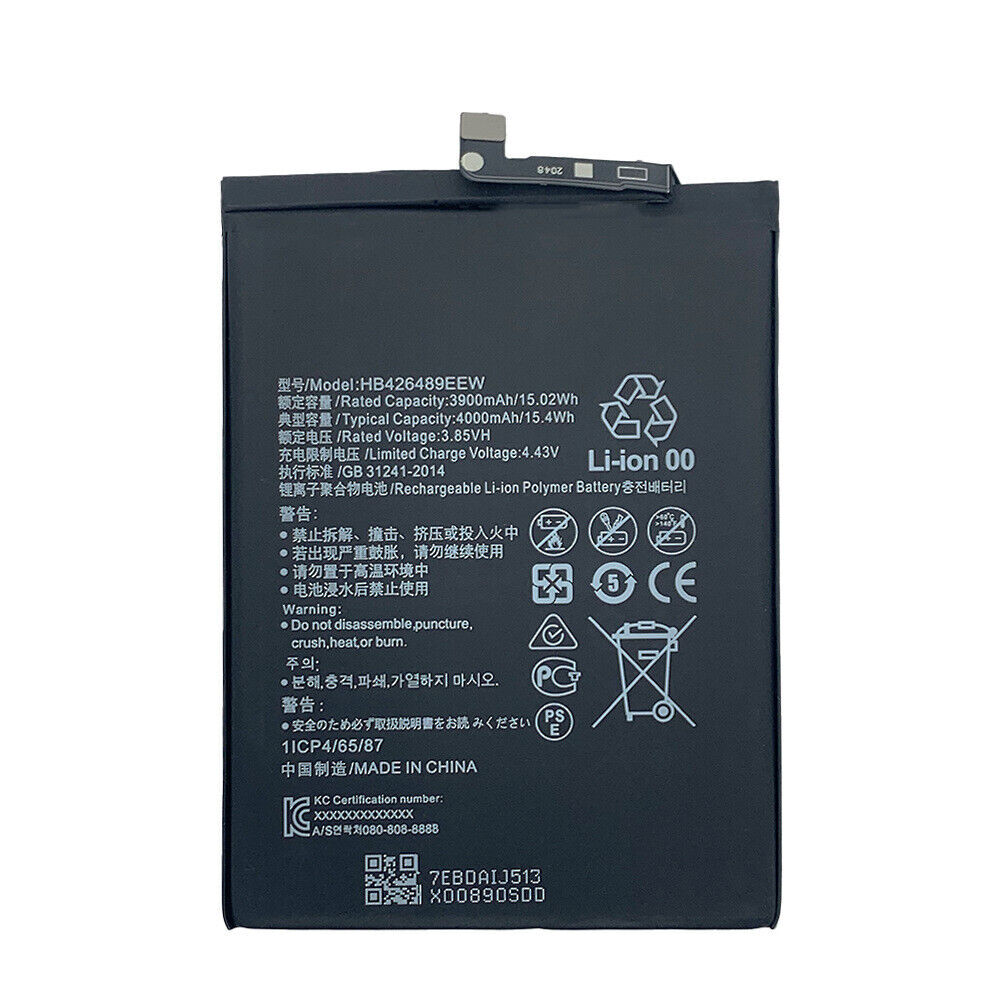 New Battery High Quality For Huawei HB426489EEW Y8P Enjoy 10S AQM