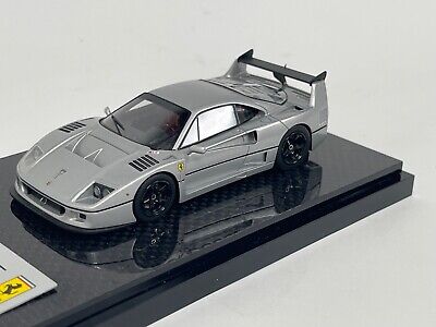 1/43 Eidolon Make up Ferrari F40 GTE Street in Silver 1995 1/43 Eidolon Make up Ferrari F40 GTE Street in Silver 1995