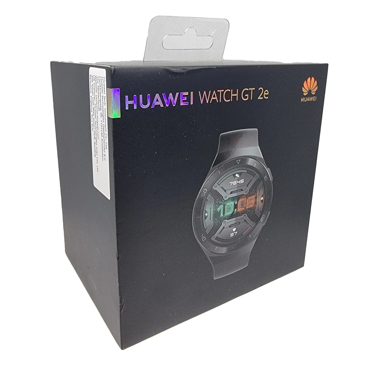 New Huawei Watch GT 2e 46mm Fitness Black Stainless Steel Case