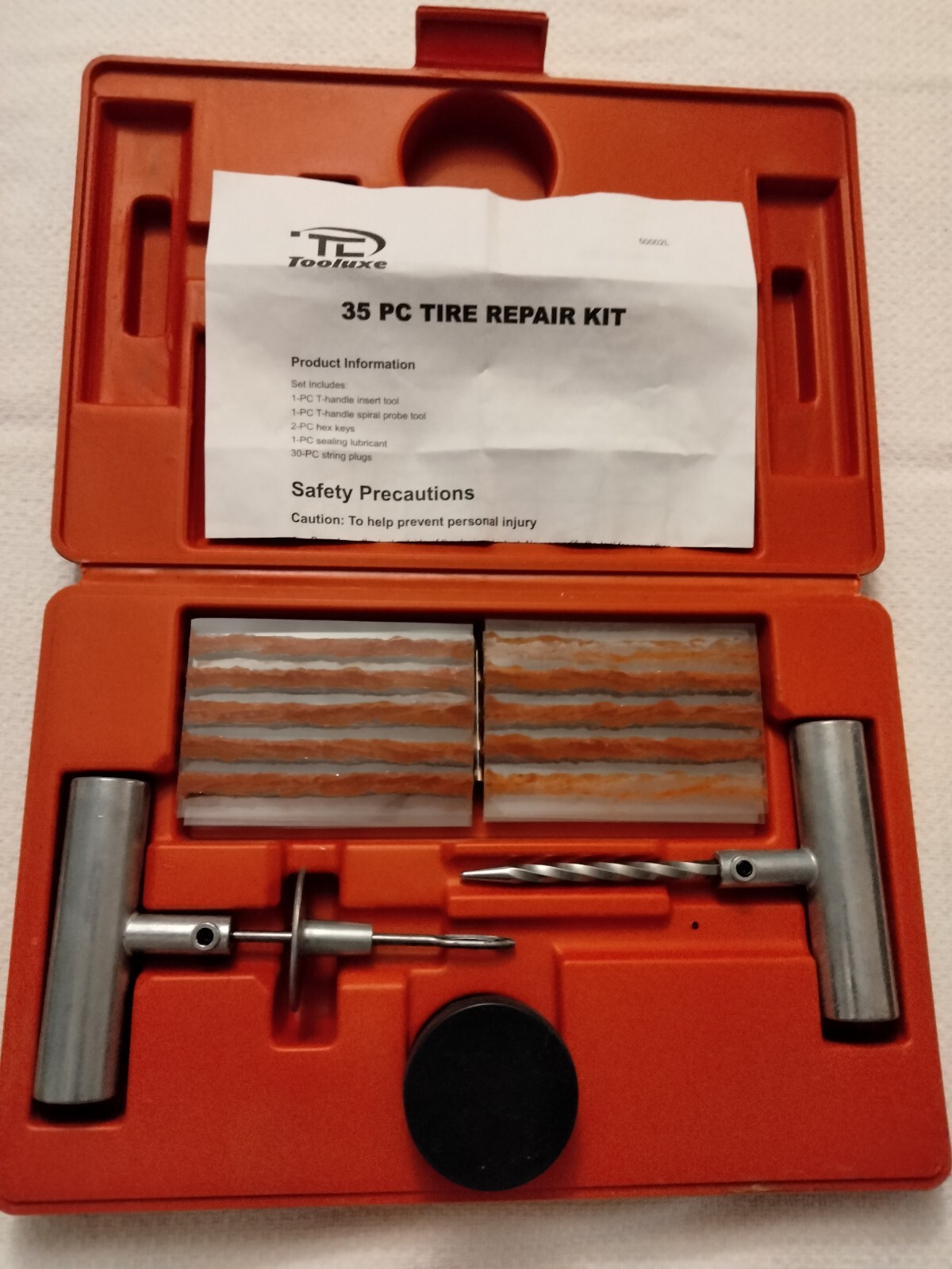 Tooluxe 35 Pc Tire Repair Kit eBay