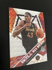 Pascal Siakam Will To Win Silver Mosaic Prizm 2019-20 Panini Mosaic Basketball