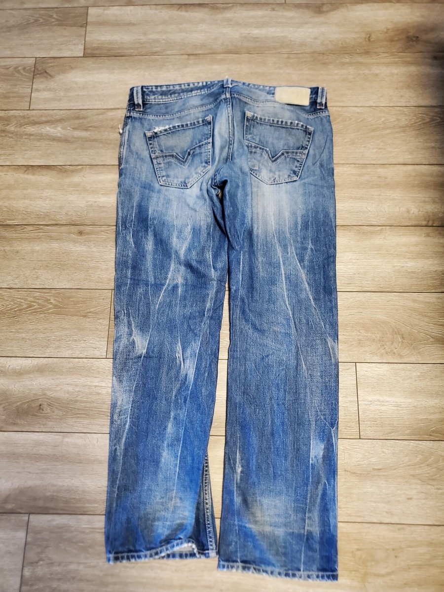 Diesel Jeans Men Denim Larkee Regular Straight 0888B W-33 L-30 RN