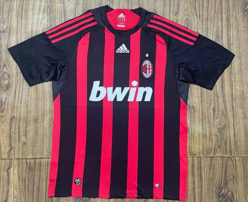 Authentic AC Milan 2008-2009 Home Jersey – Vintage