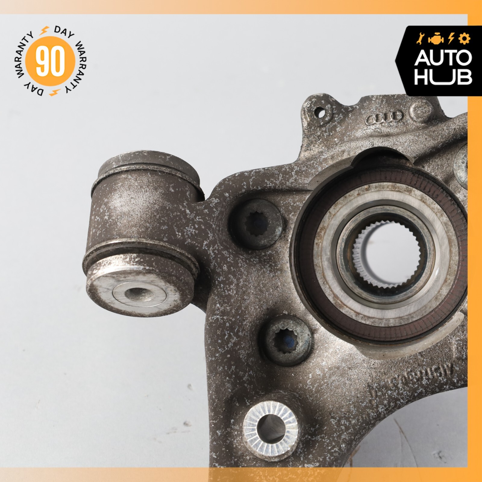 Bentley Continental Flying Spur Rear Right Side Spindle Knuckle Hub OEM 58k
