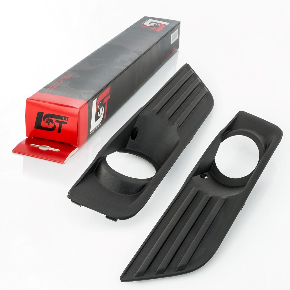 Fog Light Covers Bumper Grille Set Left Right For FORD FOCUS 2