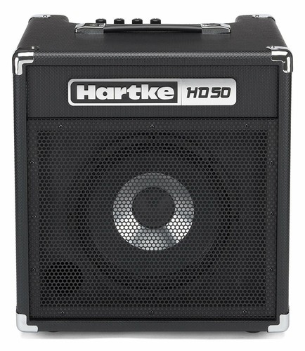 Hartke HD50 50-Watt HyDrive 10" Combo Electric Bass Guitar Amplifier - Picture 2 of 4