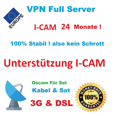 Ultima Icam DE TV VPN SAT - Quad Core Linux, 2 Anni Garanzia - Nuova