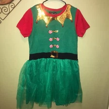 Sequin Christmas Ugly Sweater Women's (Juniors) Size L LARGE NEW NWT