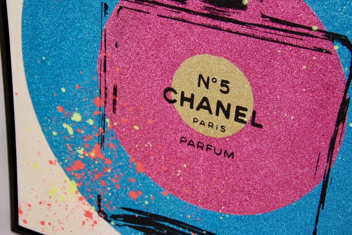 【SS】Shane Bowden CHANEL アート Shane Bowden CHANEL Circle Color Splash - Signed Art 40