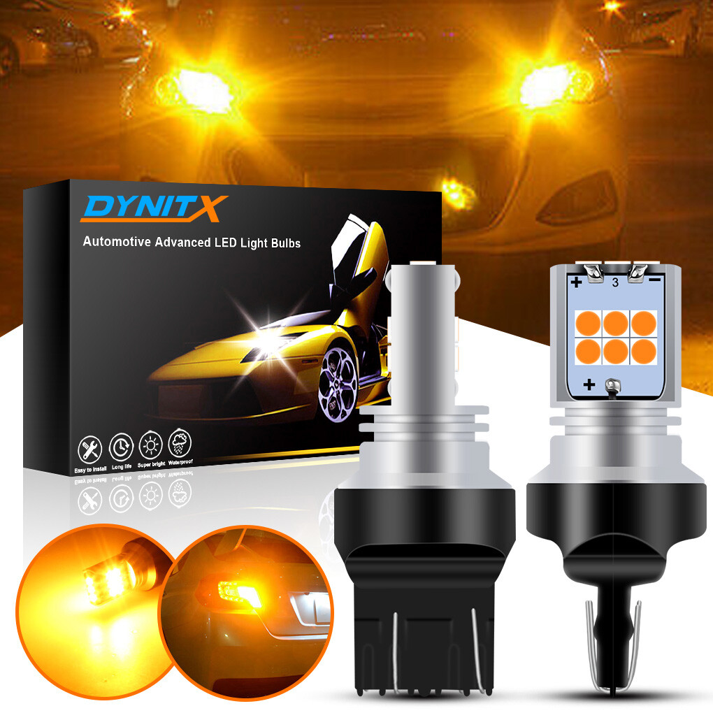 LASFIT 7440 LED Bulb Anti Hyper Flash Canbus 7443 Front or Rear Turn Signal Ligh LASFIT 7440 LED Bulb Anti Hyper Flash Canbus 7443 Front or Rear Turn Signal Ligh