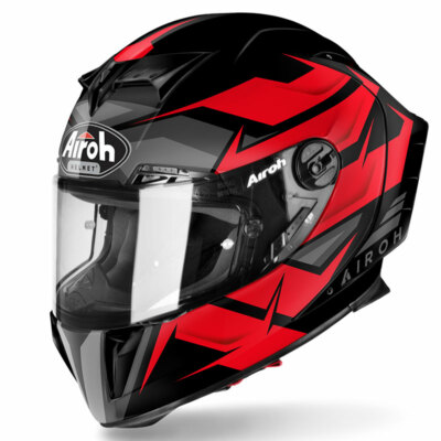 Full Face Motorcycle Helmet Airoh Gp 550 S Wander Matte Red Size L