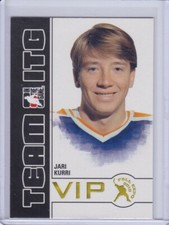Jari Kurri 2010 ITG Team VIP Fall Expo Hockey Card ITG-15