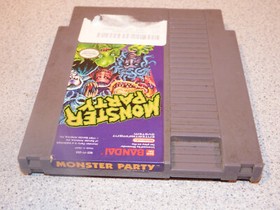 Monster Party Nintendo Entertainment System 1989 NES Authentic & Tested 