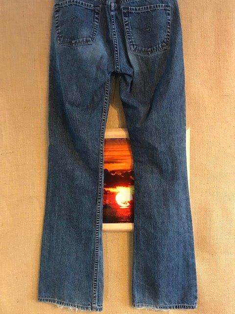 Silver Jean women's 26 x 32 Canada made zip fly low rise cotton - Main Image