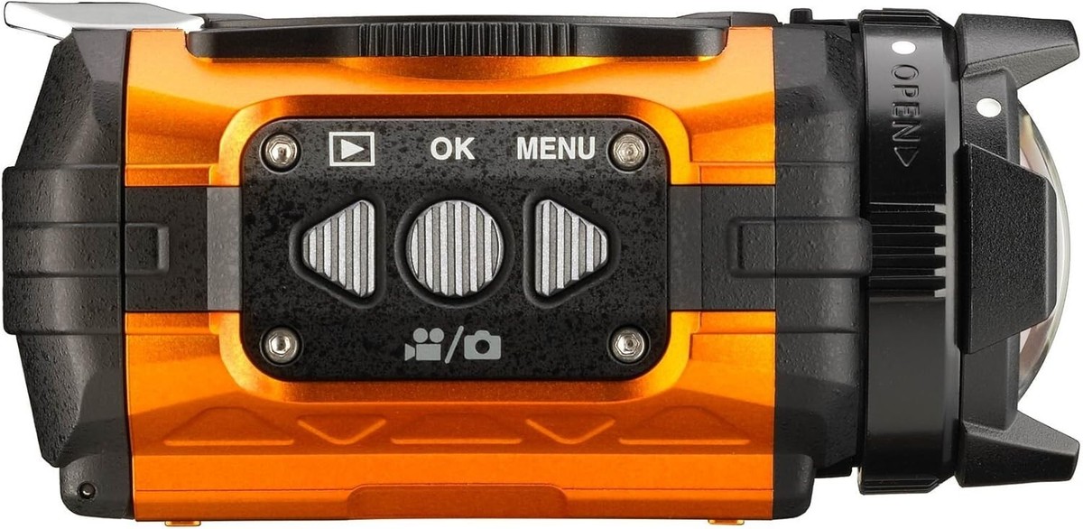 RICOH Waterproof Action Camera WG-M1 Orange WG-M1 OR 08286 | eBay