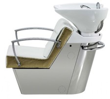 Pietranera Waschanlage SESTO SENSO PRO       -     Edelstahl Friseureinrichtung 