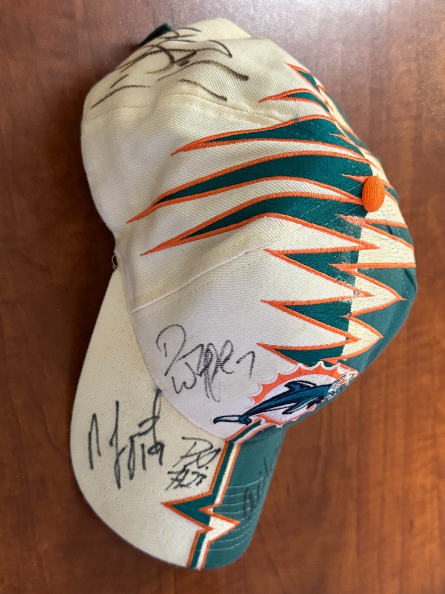 Vintage Miami Dolphins Starter Hat Mens Pro Line Shockwave signed