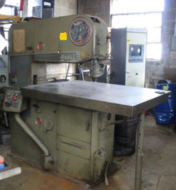 Doall 36" VERTICAL BAND SAW MODEL 36123 with blade welder eBay