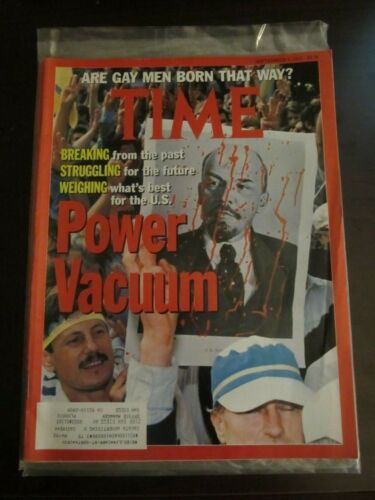 Time Magazine September 1991 Power Vakuum Lenin sind schwule Männer so geboren (B) - Bild 1 von 1