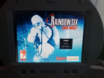 Ubisoft Tom Clancy's Rainbow Six Lone Wolf Sony Playstation 1 CIB