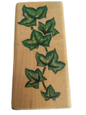 Rubber Stampede Stamp Ivy Designs Leaves Plant Vine Card Making Craft Nature