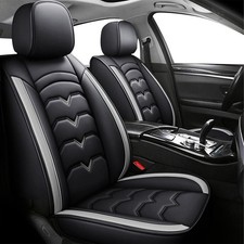 For Subaru Full Set Luxury Waterproof Leather Car Seat Cover 5 Seats Protectors