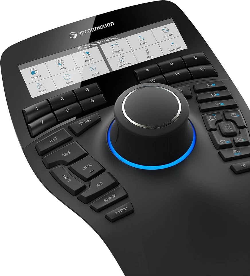 3Dconnexion SpaceMouse Enterprise 3DX-700056 Professional 3D Mouse Enterprise Si - Image 2 of 4