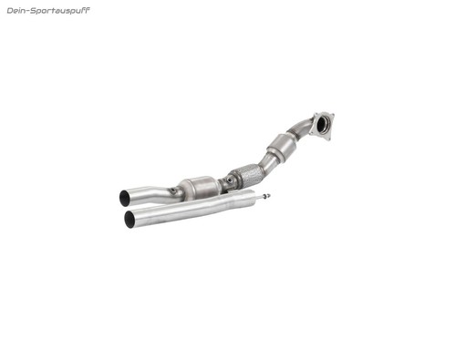 HJS Edelstahl Ø70mm Frontpipe mit Kat Seat Leon 1P inkl. Cupra - Bild 7 von 8