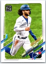 #310 Bo Bichette, Toronto Blue Jays FS 2021 Topps Baseball Series 1 Base