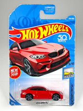 Hot Wheels 2016 BMW M2 Factory Fresh 3/10 Red Bad Card