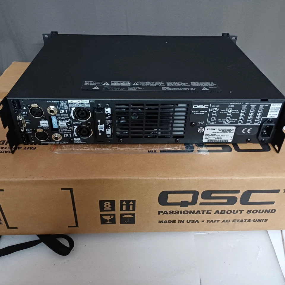 QSC DCA-2422 Amplificateur - Photo 4/4