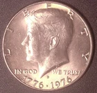 1776-1976 D Bicentennial Kennedy Half Dollar Nice Circulated Coin Denver d