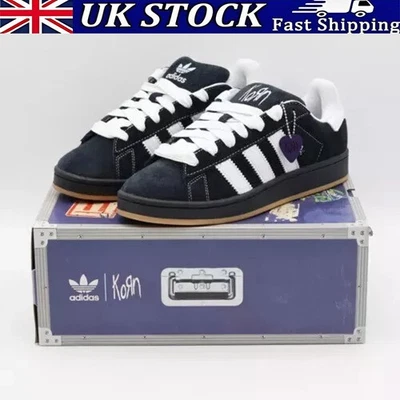 Adidas Korn Originales Campus '00s Negro Blanco Goma Para hombres y Mujeres--IG0792