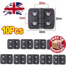 10pcs Nylon Plastic Butt Hinges Window Cabinet Industrial Bearing Hinge Home