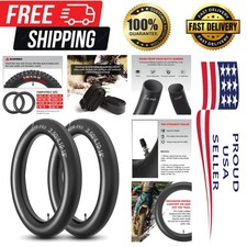 Universal 3.50/4.10-18 Dirt Bike Inner Tubes - Puncture-Resistant 2-Pack