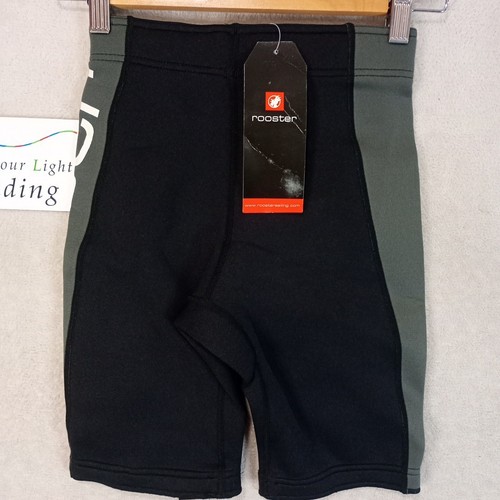 Rooster Therma Flex Shorts Sailing Neoprene 8 Years Black Grey Boys BNWT New £44 - Picture 12 of 14